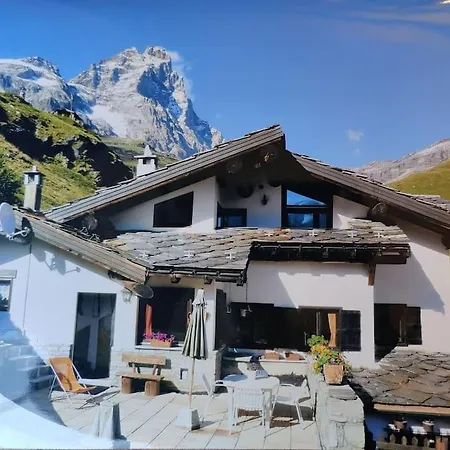 Apartmán Skichaletcervinia 7p In Out Aan Piste Nr. 5 Uitzicht Matterhorn *