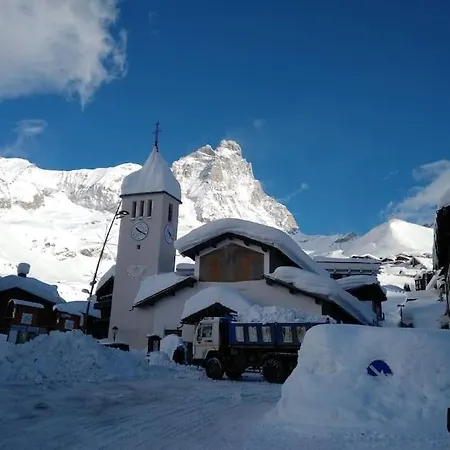 Skichaletcervinia 7p In Out Aan Piste Nr. 5 Uitzicht Matterhorn Apartmán Breuil-Cervinia