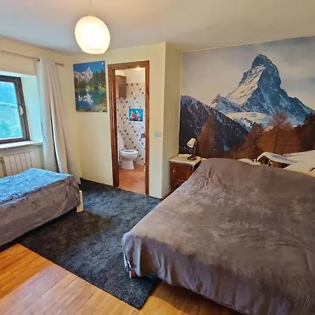 Apartmán Skichaletcervinia 7p In Out Aan Piste Nr. 5 Uitzicht Matterhorn Breuil-Cervinia